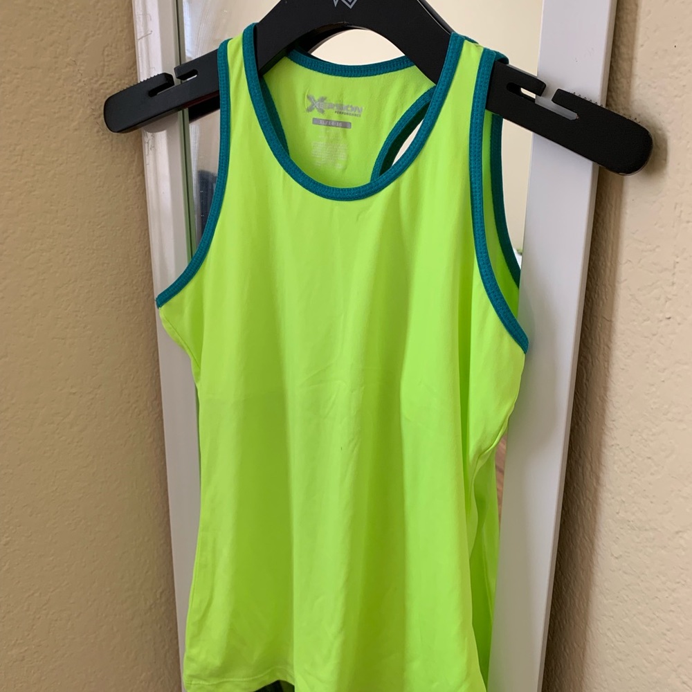 Neon Green workout top